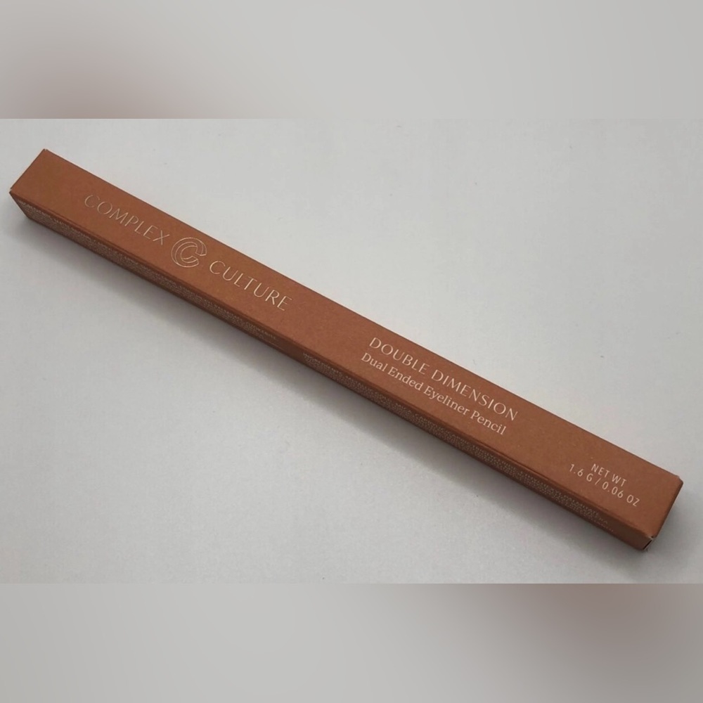 Complex Culture Double Dimension Dual-Ended Eyeliner Pencil Matte Brown & Gold